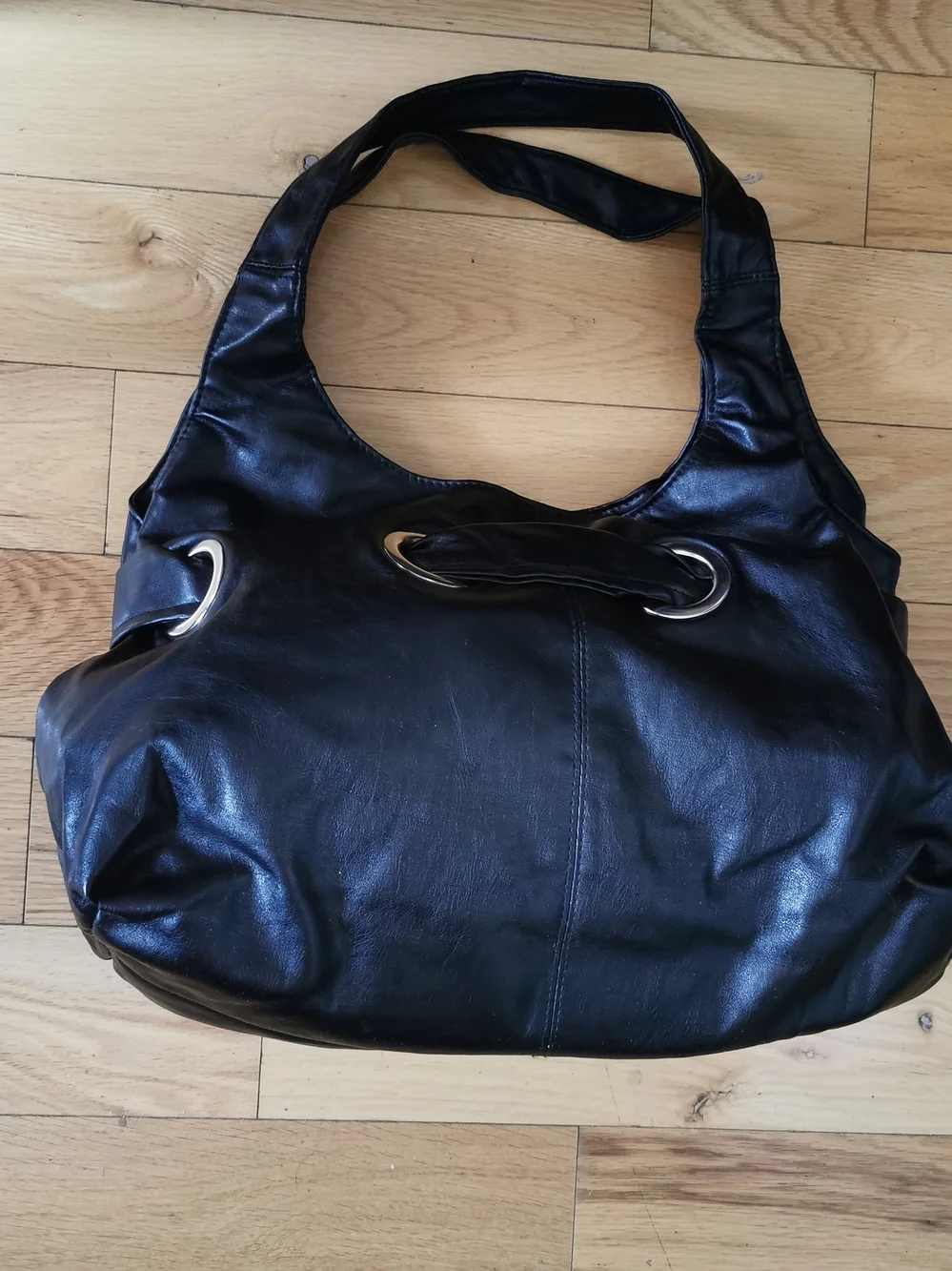 Black shoulder bag purse